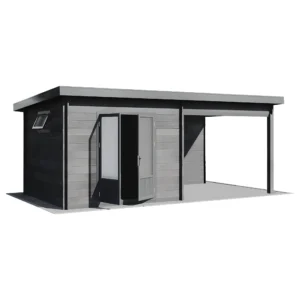 FormaWood deluxe WPC garden shed house large outdoor composite storage building