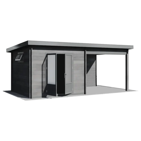 FormaWood deluxe WPC garden shed house large outdoor composite storage building