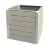 Compact FormaWood WPC planter box suitable for patios and garden spaces