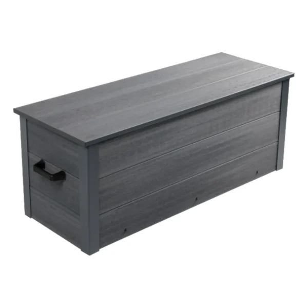 FormaWood WPC outdoor storage unit with composite panels and modern garden storage design